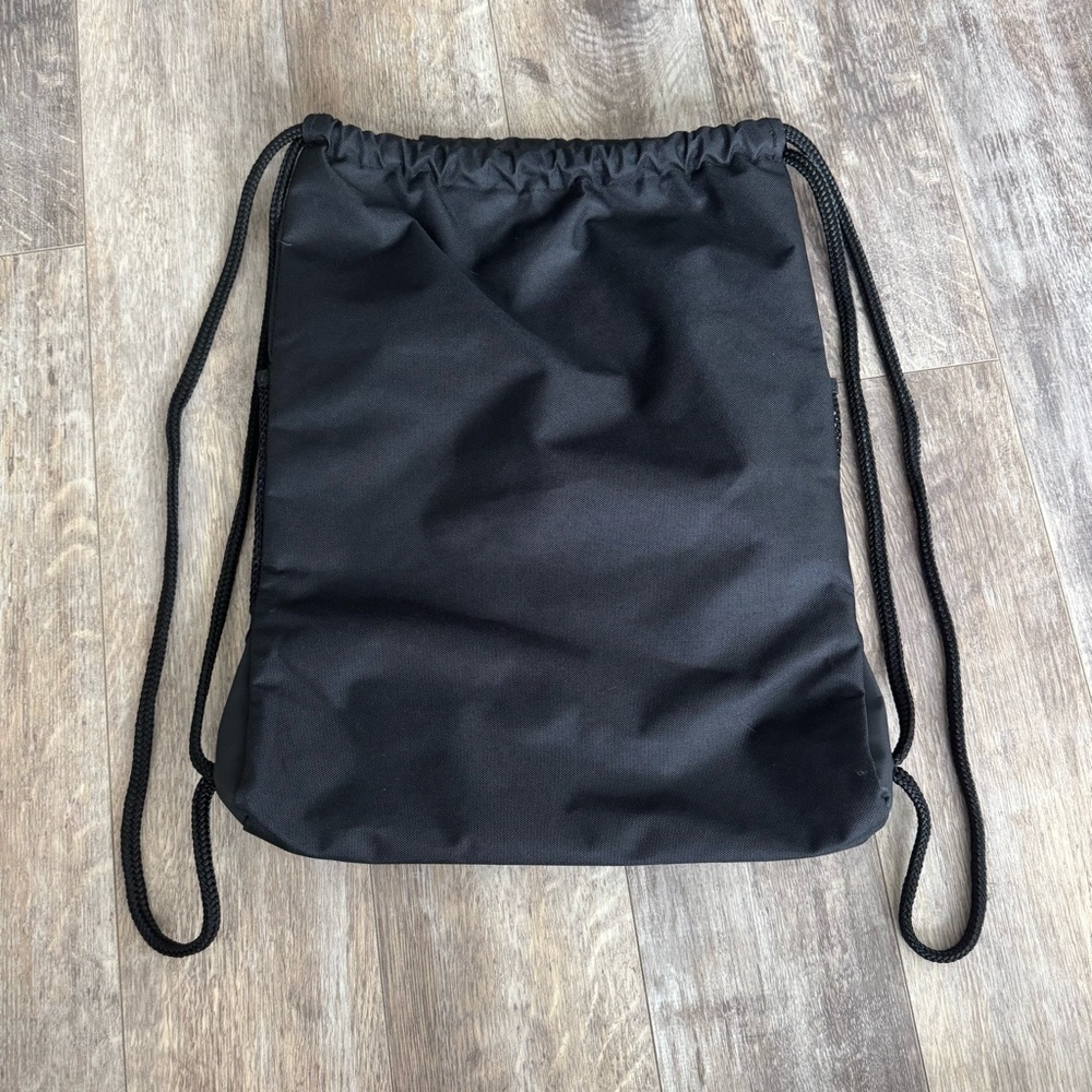 Adidas World Cup Soccer Futbol Black Drawstring Backpack - Picture 4 of 6